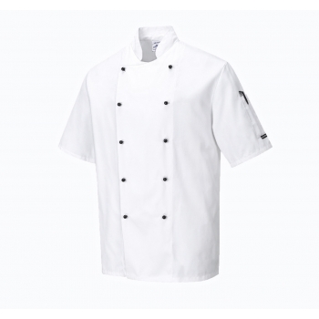 Bluza kucharska C734 z krótkim rękawem Portwest